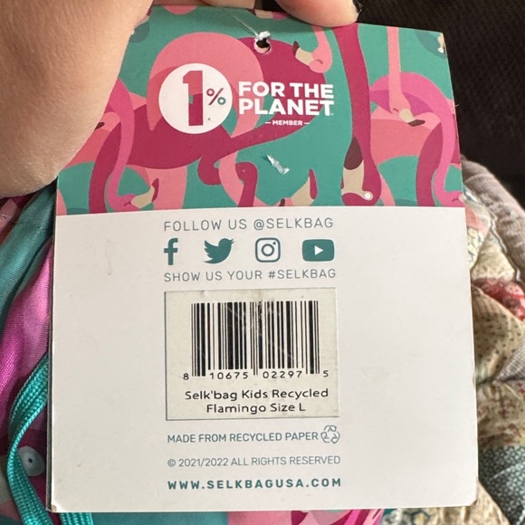 SELK'BAG Flamingo 🦩 wearable sleeping bag Girls Large 4FT 6IN-4FT 11IN - Picture 5 of 6